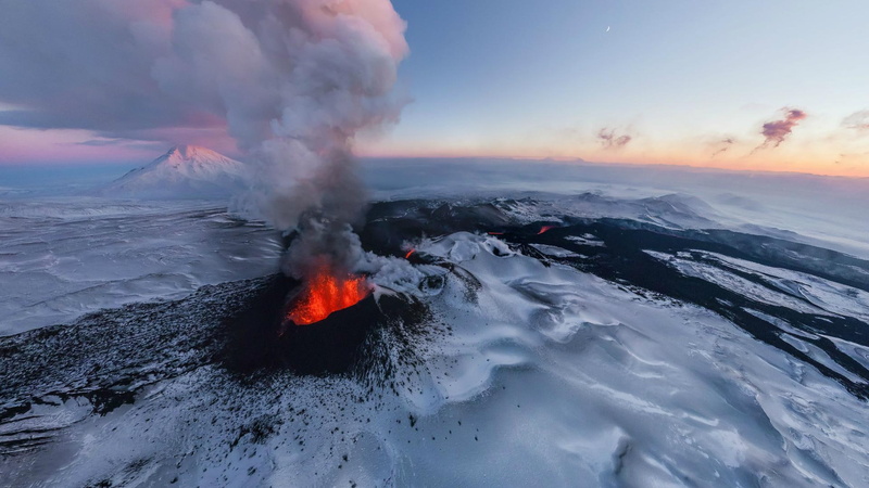 ice, volcano, other, nature, entertainment, 1080P, people