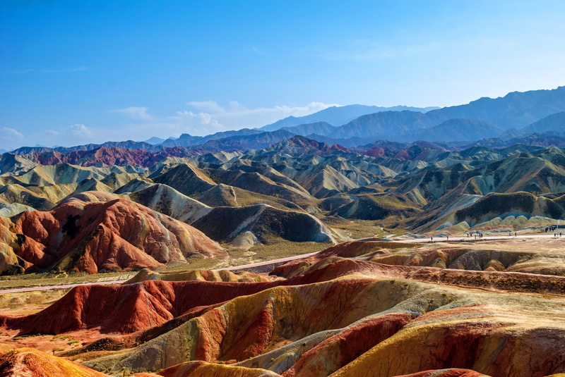 zhangye national geopark full hd pic, 1080P