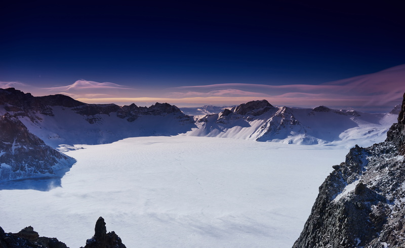 5K, winter, china, changbai