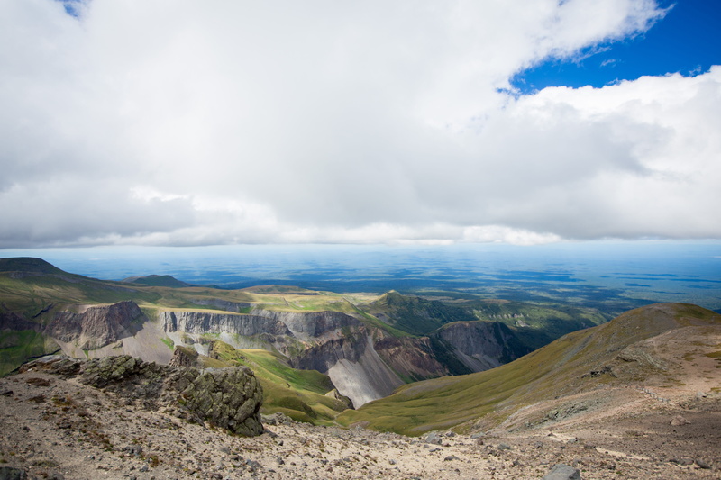 day, no People, climate, beauty in nature, overlooking the, the clouds, landscape, tranquil scene, outdoors, Clouds, landscapes, scenics, solid, mountain