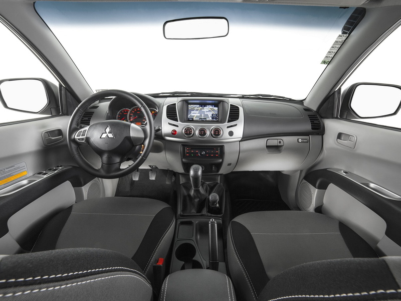 interior, savana, 2014, pickup, mitsubishi, 1080P, triton, l200
