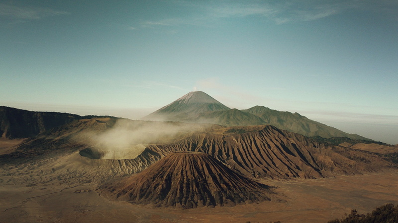 volcano, Indonesia, 4k, 5k, Bromo, 4K, sand
