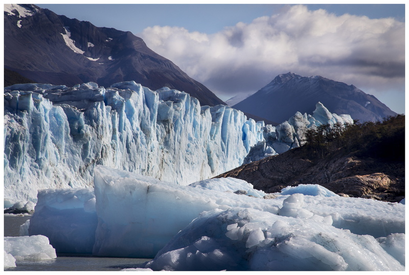 cloud - sky, formation, snow, beauty in nature, ice, scenics - nature, melting, sky, cold temperature, mountain peak, water, argentina, nature, landscape