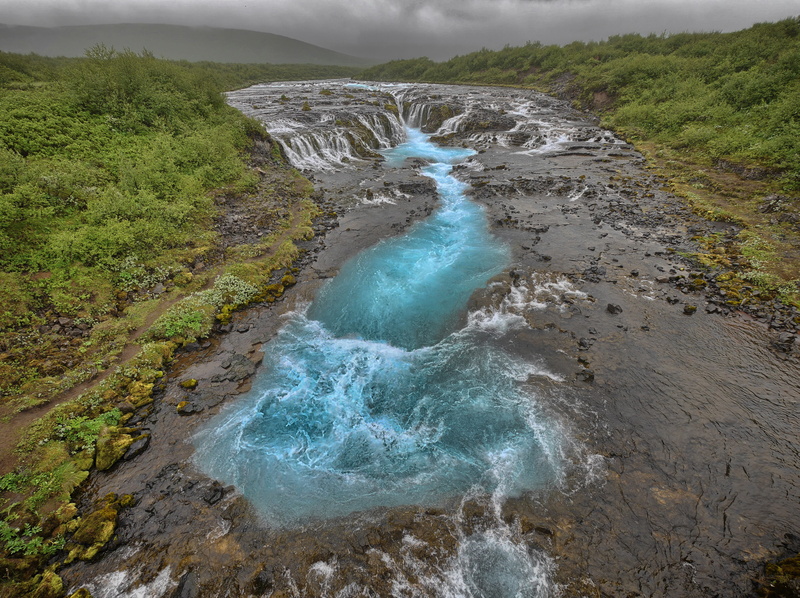 scenics - nature, flowing water, water, long exposure, tree, plant, motion, iceland, beauty in nature, tranquility, power in nature, tranquil scene, 4K