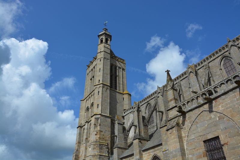 spire, day, blue sky, no people, outdoors, building exterior, low angle view, place of worship, building, belief, grand, architecture, wall, tower, nature