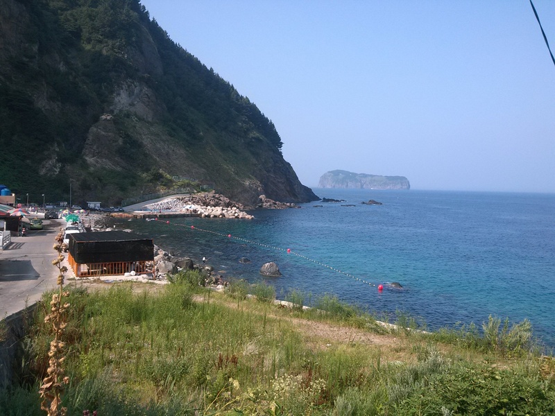 sky, 19, bay, sea, cliff, transportation, clear sky, mode of transportation, mont dol beaches, mountain, beauty in nature, scenics - nature, day, water