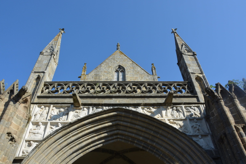 built structure, no people, belief, religion, city, tower, building exterior, nature, heritage, monument, sky, cathedral, gothic style, arch, 4K, dol-de-bretagne
