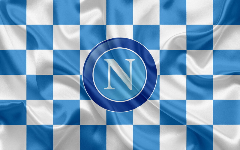 Logo, 4K, Soccer, S.S.C. Napoli
