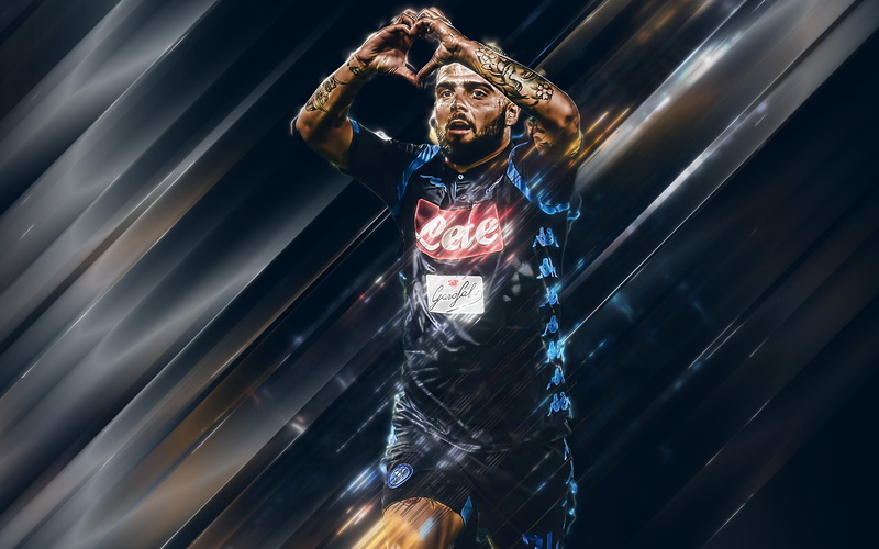 Soccer, 4K, S.S.C. Napoli, Lorenzo Insigne, Italian