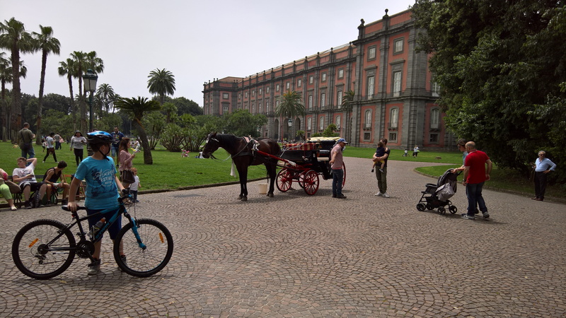 italia, women, 5K, riding, people, plant, real people, architecture, capodimonte, transportation, naples, activity, land vehicle, men, city, day, sky
