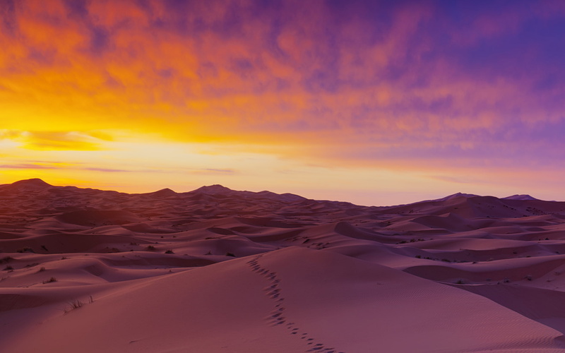 Sand, remote, non-urban scene, Desert, climate, cloud - sky, sand dune, landscape, mountain, tranquil scene, beauty in nature, nature, idyllic, 1080P