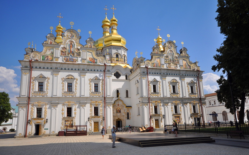 dormition, kiev, pechersk, 4K, lavra, cathedral