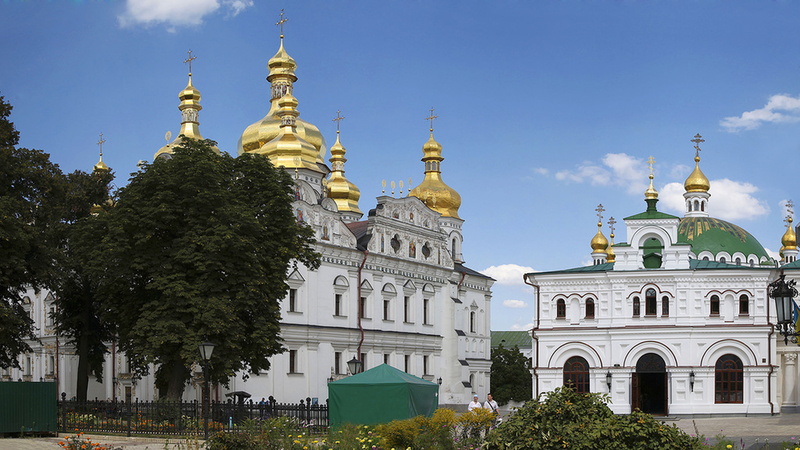 ukraine, 4K, monastery, pechersk, lavra, kiev