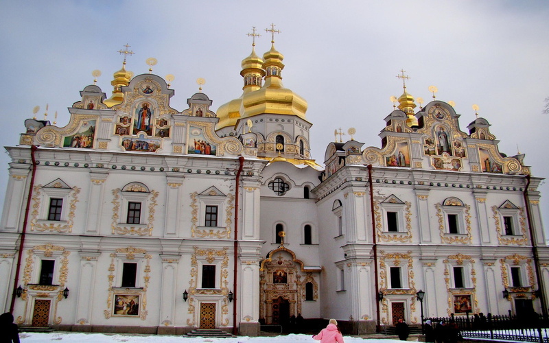 pechersk, kiev, dormition, cathedral, lavra, 2K