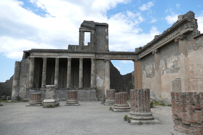 antiquity, excavation, ancient civilization, nature, the past, day, ruins, unesco, old ruin, places of interest, architectural column, naples, ruined, historically