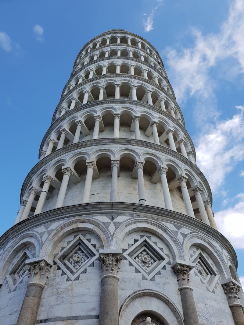 italian, middle ages, day, europe, baptistery, ancient civilization, building exterior, cloud - sky, landmark, sky, low angle view, architecture, architectural column