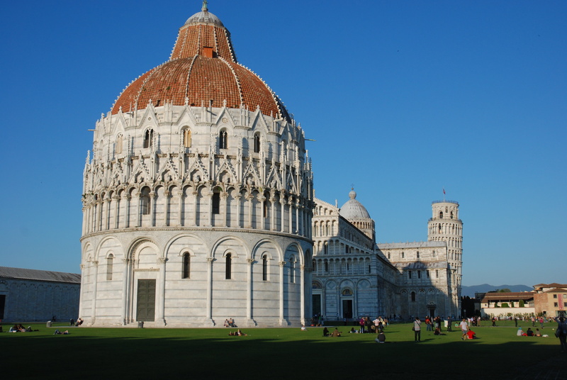 city, travel, italy, pisa, white, outdoors, near, tour, grass, building, holidays, holiday, people, spirituality, tourism, tuscany, old, italia, clear sky