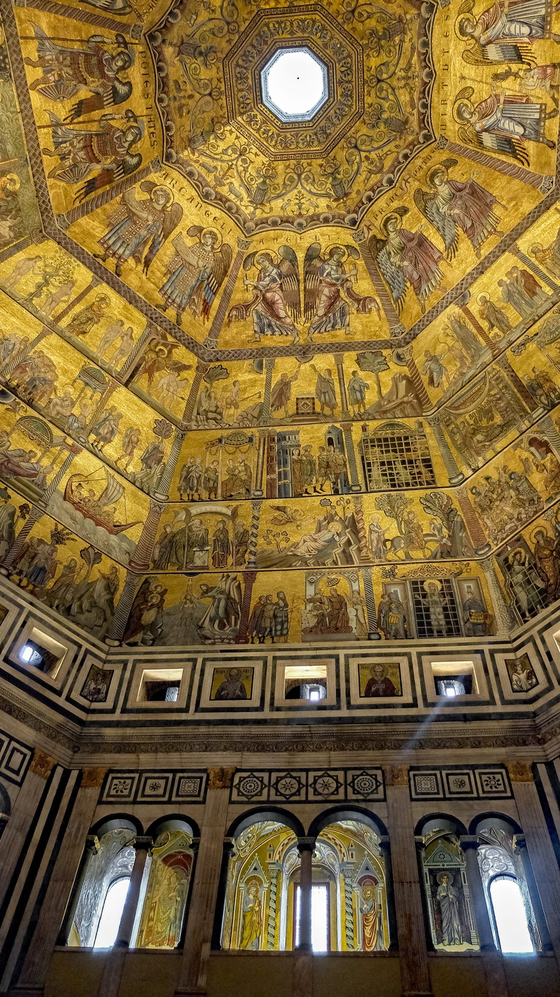 religion, travel destinations, duomo, no people, built structure, tourism, 4K, cupola, ornate, Italy, ceiling, mural, belief, glass, Florence, fresco
