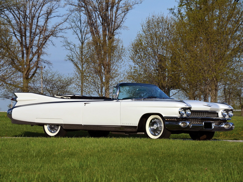 luxury, 1080P, eldorado, biarritz, 1959, classic, convertible, cadillac