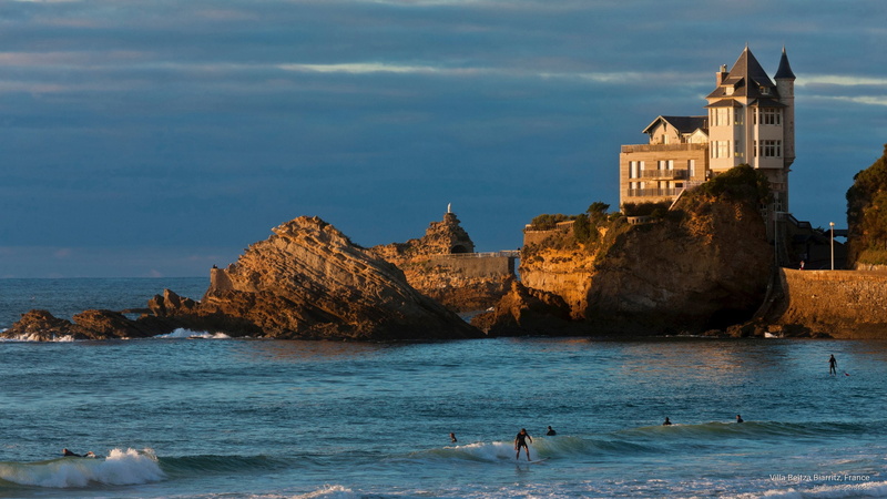 biarritz, Architecture, beltza, france, 2K, villa