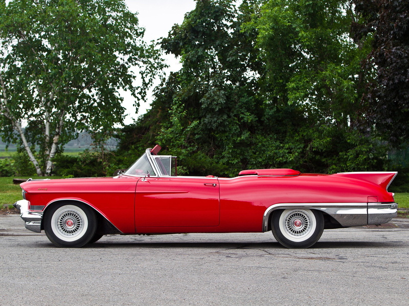 biarritz, eldorado, 1080P, 1957, cadillac, luxury, retro, convertible