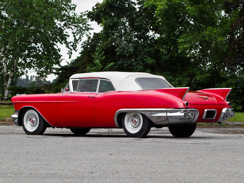 eldorado, 1957, convertible, luxury, retro, 1080P, cadillac, biarritz