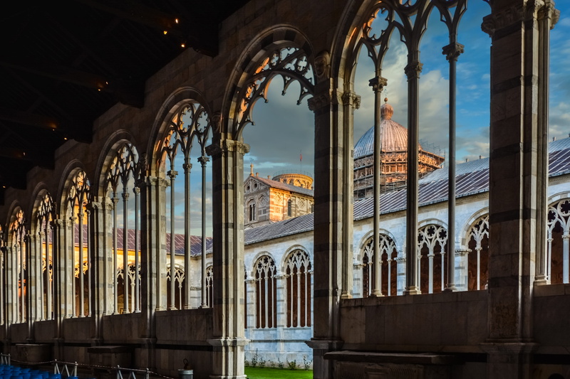 tuscany, ornate, cathedral, 5K, no people, tuscan, travel, square of miracles, arch, tourism, pisa cathedral, religion, gothic style, built structure