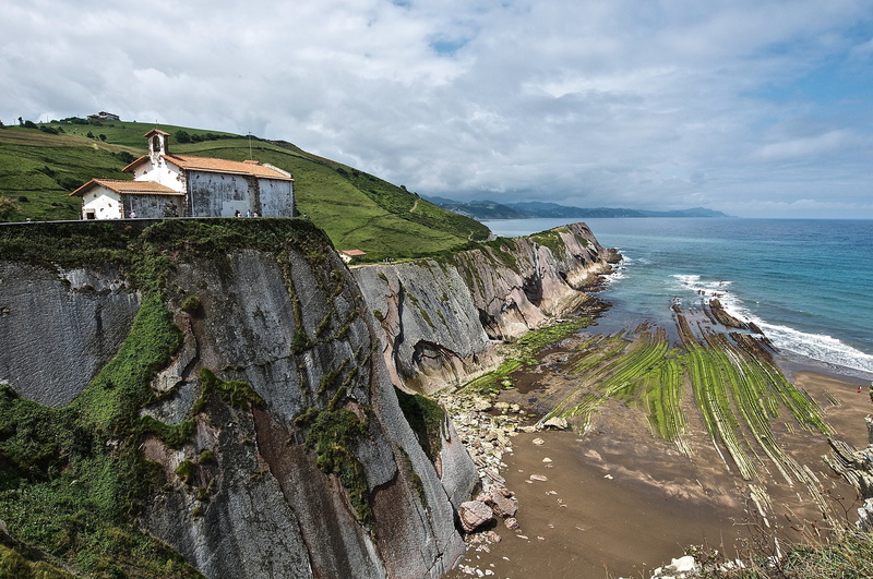 history, outdoors, old, religion, sea, basque country, mountain, architecture, travel, environment, stones, nature, building exterior, travel destinations