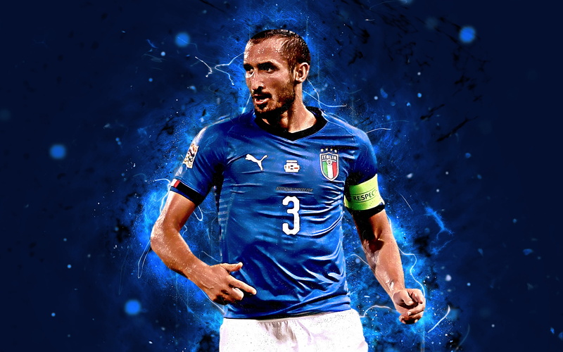 Soccer, 4K, Giorgio Chiellini, Italian