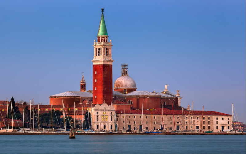 italy, san, venice, maggiore, 2K, giorgio, church, morning