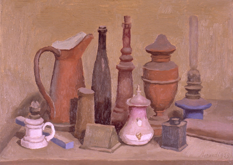 queen - chess piece, still life, knight - chess piece, indoors, choice, Classic Art, old, pottery, Giorgio Morandi, Jars, variation, antique, wall - building feature