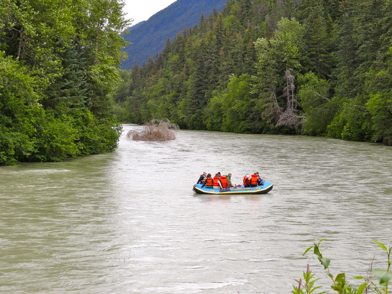 day, Alaska, adventure, nature, lake, inflatable, group of people, vacations, plant, tree, nautical Vessel, waterfront, mode of transportation, water, going