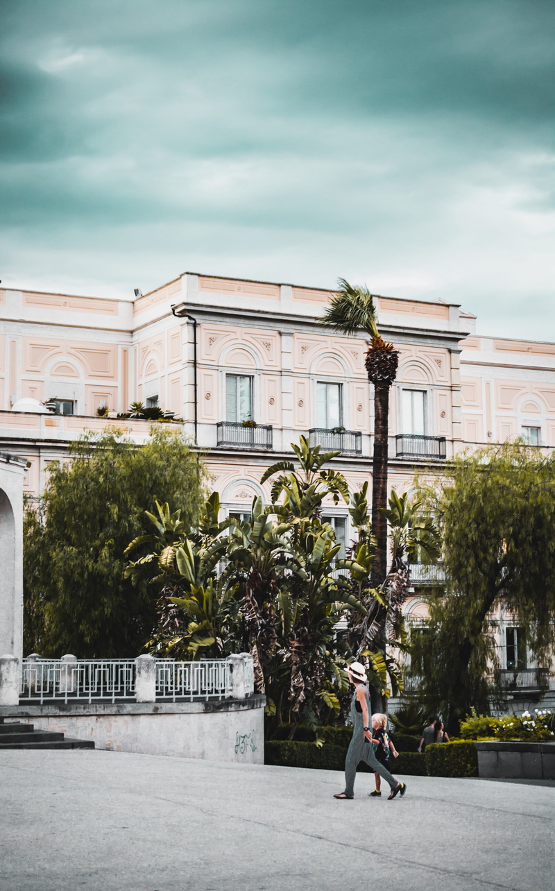 day, catania, cloud - sky, italy, casual clothing, leisure activity, architecture, built structure, one person, tree, nature, 5K, full length, city, outdoors