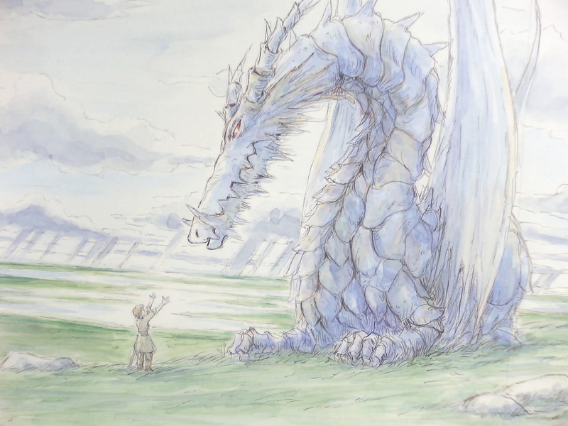 no people, land, nature, sunlight, tranquility, outdoors, anime, plant, beauty in nature, white color, winter, Studio Ghibli, 720P, day, scenics - nature