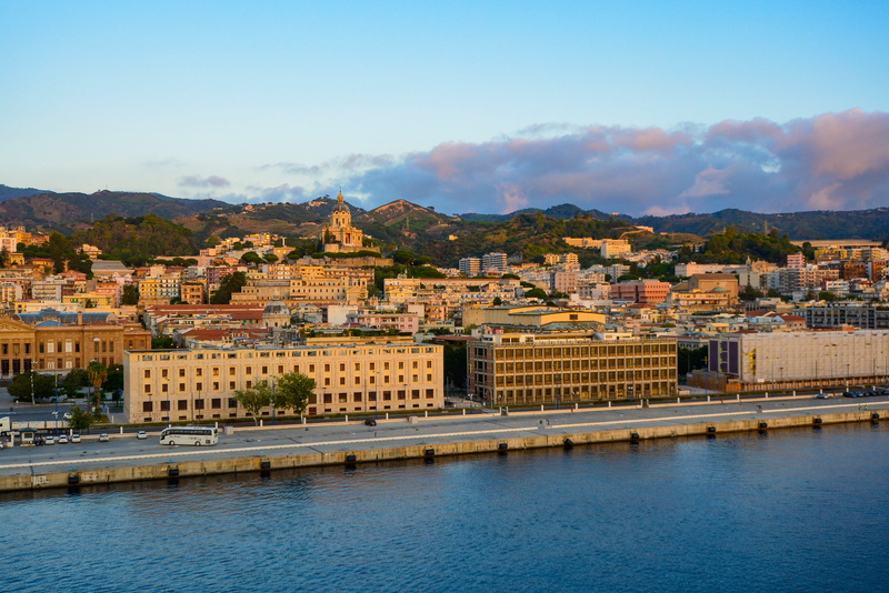 nature, outdoors, cloud - sky, Harbor, european, cityscape, river, sky, Sea, town, no people, travel, travel destinations, messina, church, architecture