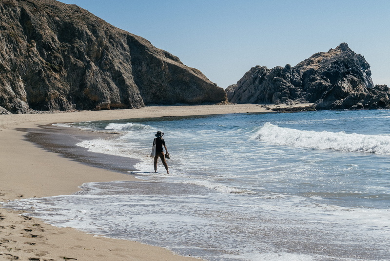 outdoors, leisure activity, land, 4K, water, nature, lifestyles, united states, sky, solid, point reyes lighthouse, sea, surfing, one person, beauty in nature