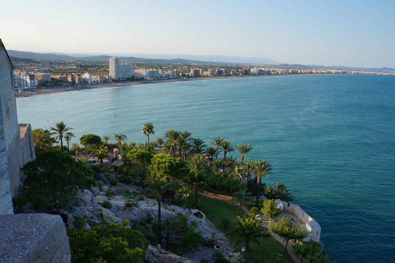 peñíscola, holiday, high angle view, building exterior, nature, costa, moment, mediterranean, blue, sea, beauty in nature, mediterranean plants, travel destinations