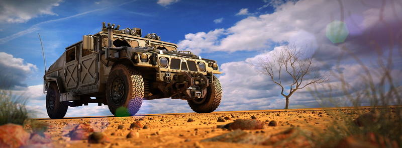 day, alloy, vehicle, construction equipment, metal, dirt, Military, mode of transportation, land vehicle, steel, brown, hummer, road construction, transportation
