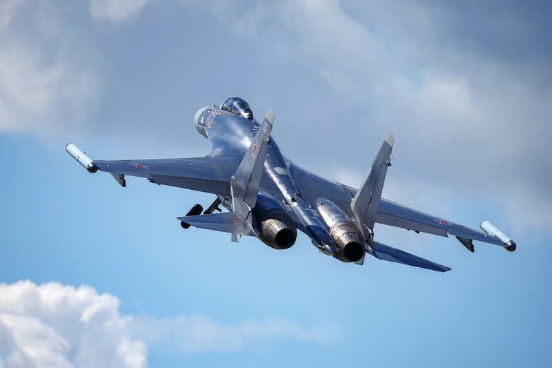 Jet Fighters, Aircraft, 2K, Jet Fighter, Sukhoi Su-35, Warplane