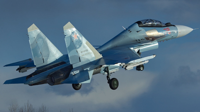 Su-30CM, Sukhoi, serial upgraded, Su-30MKI for Russian air force, Russian double multi-purpose fighter, the 4+generation, Flanker-C, 1080P