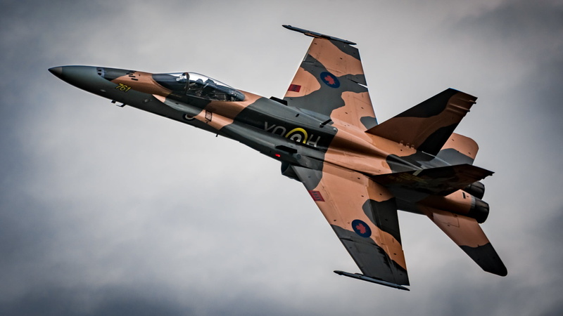 day, military airplane, military, army, black, airplane, transportation, " Hornet", air force, brown, Hornet, motion, sukhoi, su, CF-18, aerospace industry