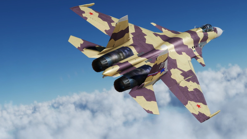 Sukhoi, Fighter, Su-37, 1080P