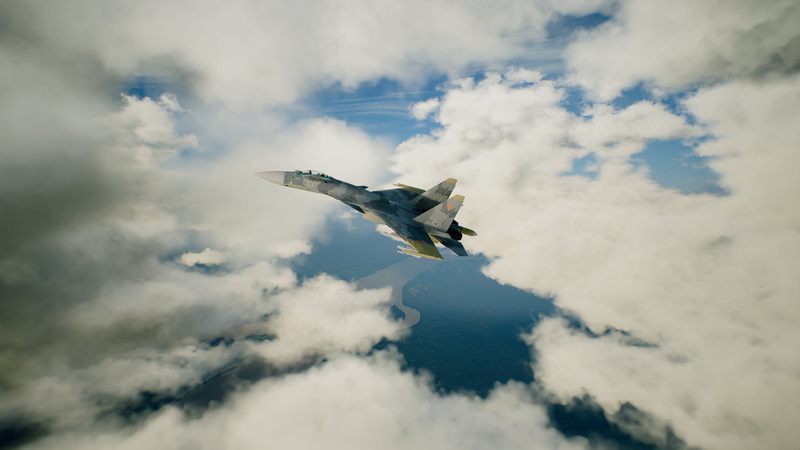 video games, 4K, jet fighter, Ace Combat 7, Sukhoi Su-37 Terminator, military aircraft