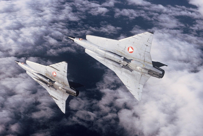 force, swedish, fighter, military, jet, air, saab, draken, aircraft, 720P