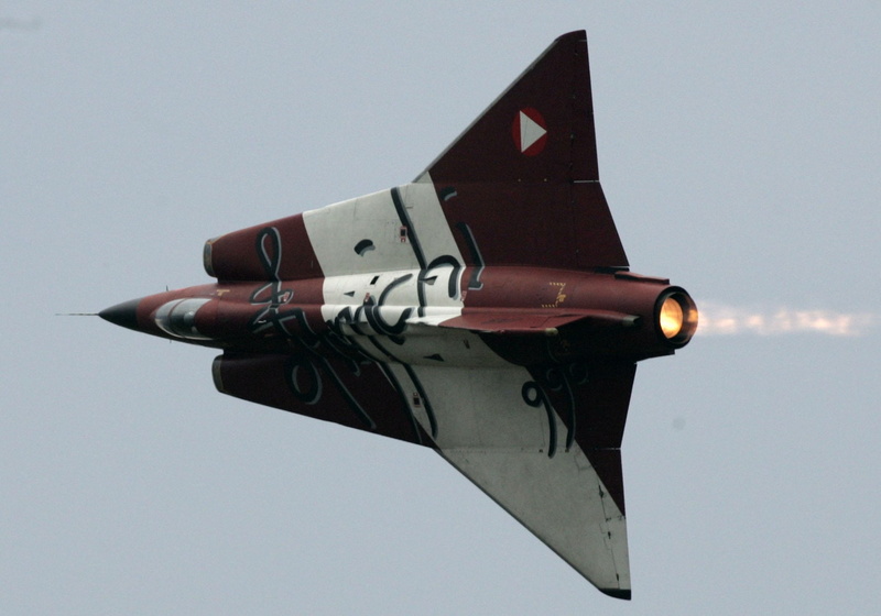 fighter, military, 720P, aircraft, force, air, swedish, saab, jet, draken