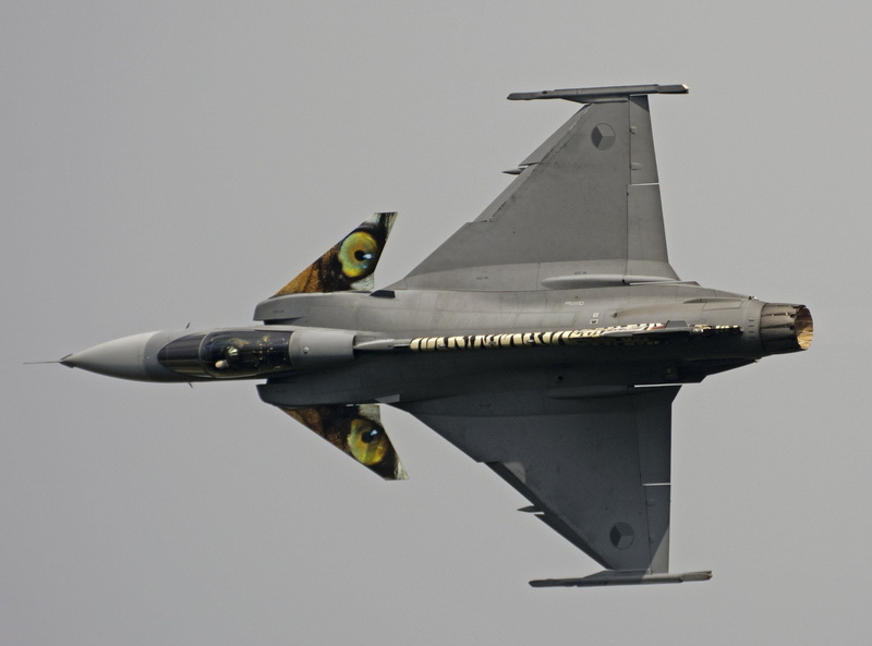 aircraft, military, swedish, 1080P, gripen, jet, air, saab, fighter, force, jas