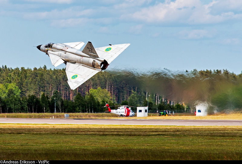 fighter, swedish, military, air, viggen, 720P, aircraft, jet, force