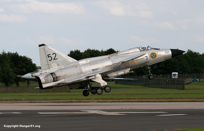 swedish, air, military, jet, fighter, viggen, aircraft, 1080P, force