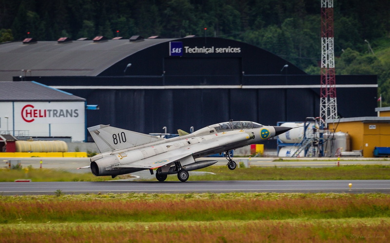 draken, saab, air, jet, force, aircraft, fighter, swedish, 720P, military