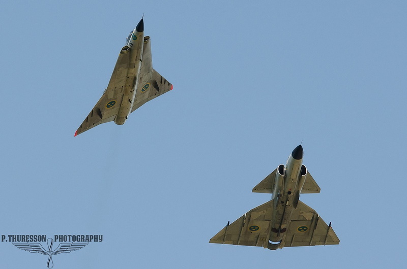 fighter, saab, swedish, jet, draken, aircraft, force, air, 720P, military